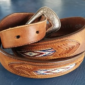 Fashion Buffalo Nickel Belt Orvis 36